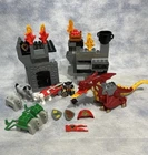 Lego Duplo 4776 Castle Dragon Knight Horses Assorted Lot Misc Pieces