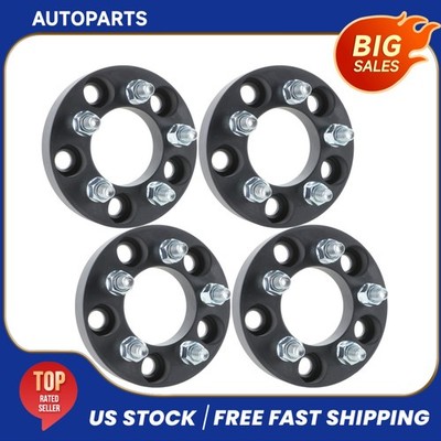 4x 1'' Wheel Spacers Adapter 5x114.3mm to 5x100mm For Toyota Honda M12x1.5 73.1mm