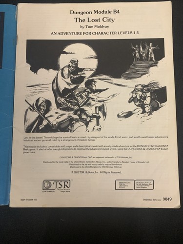 Dungeon and Dragons Vintage Adventure and Modules (5) - Picture 11 of 12