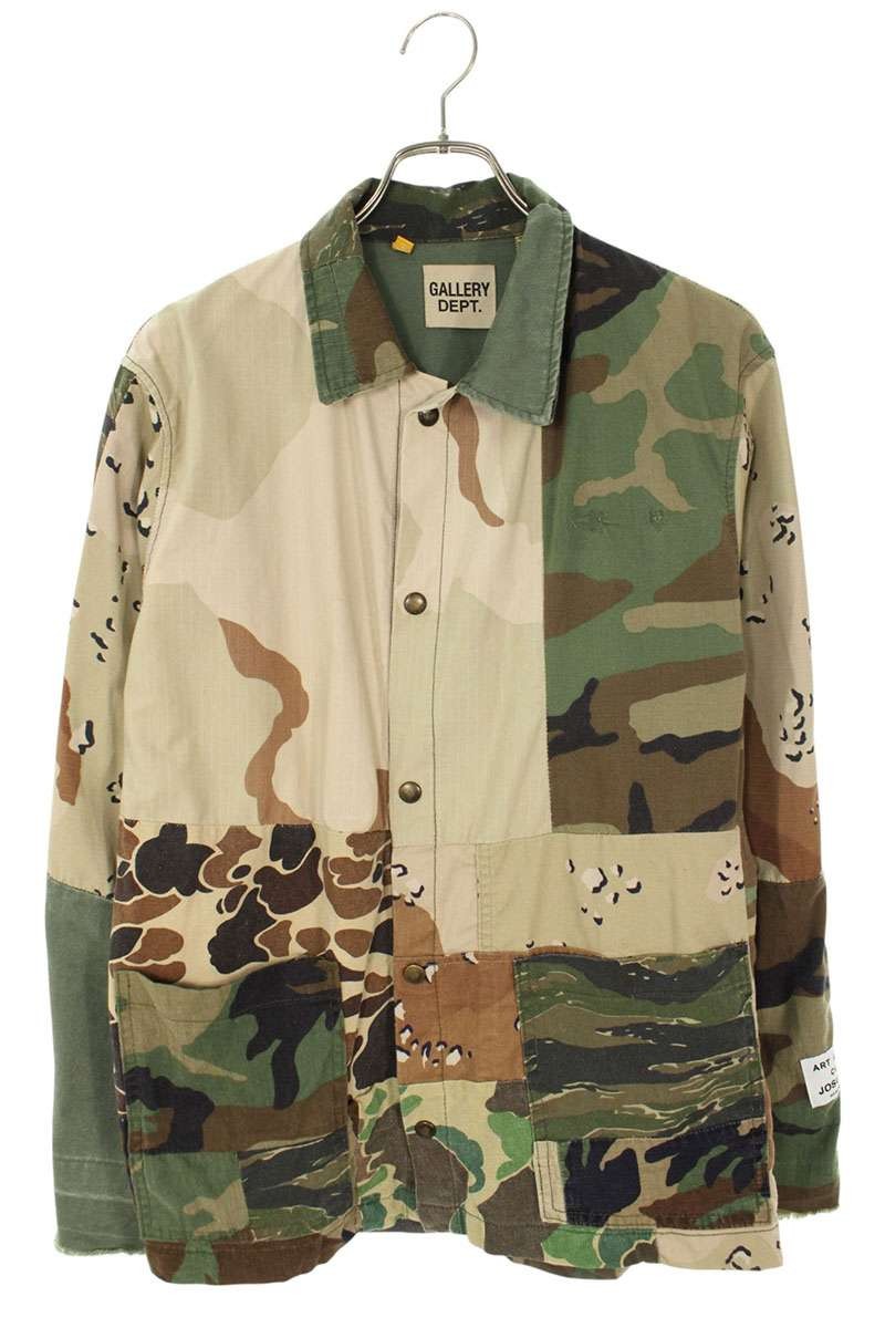 GALLERY DEPT Size: SizeS patchwork camouflage jac… - image 1