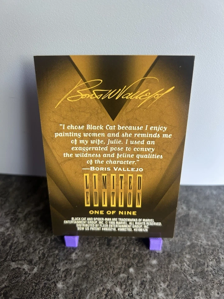 1995 MARVEL FLEER ULTRA SPIDER-MAN GOLDEN WEB 9 CARD FULL SET 1-9 - Image 4 of 4