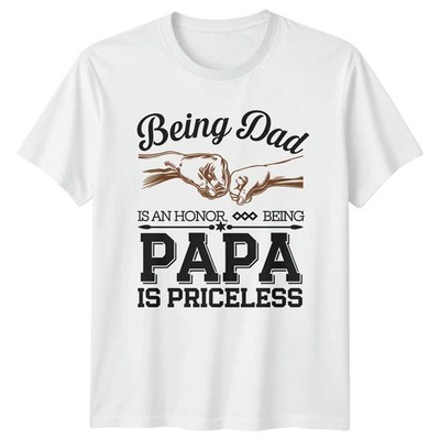 Papa sein Is An Honor Herren T-Shirt Papa Vaterschaft Vatertag Geschenk für Ihn