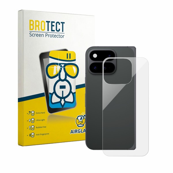 Panzerfolie Schutzglas FüR Google Pixel 11 Pro Fold (RüCkseite) Displayschutz-image