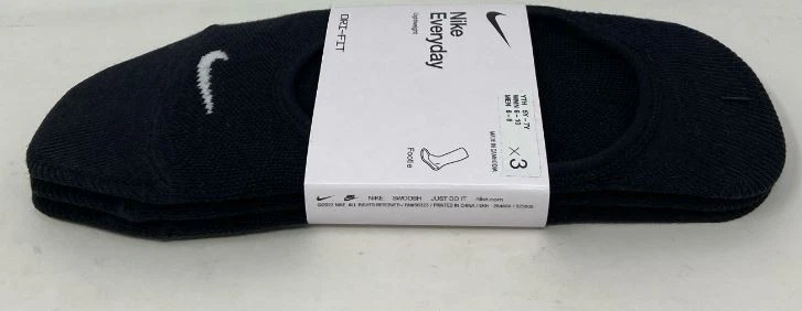 耐克女式日常轻便足球袜,尺寸 M — 第 3/4 张图片