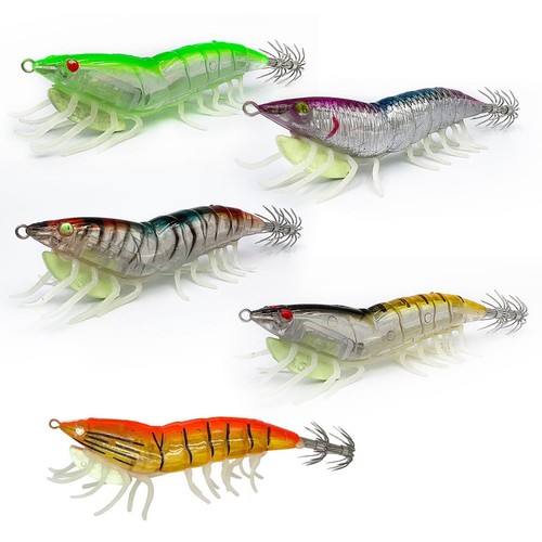 Cebo para calamares de colores brillantes para mejorar los resultados de pesca en lagos y embalses - Imagen 5 de 82
