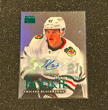 Upper Deck 2022-23 Skybox Metal Universe Lukas Reichel RC Auto #SR-48