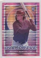 2021 Panini Chronicles Overdrive Pink Pulsar Prizm Mickey Moniak #10 0y59