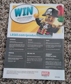 Lego Manual Marvel Lot # 76004 & # 76141- No Bricks