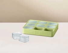 Nespresso Barista Ice Cube Tray Iced Coffee Silicone Seafoam Green Made in Italy