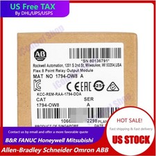 New Factory Sealed 1794-OW8 SER A Flex 8 Point Relay Output Module 1794OW8
