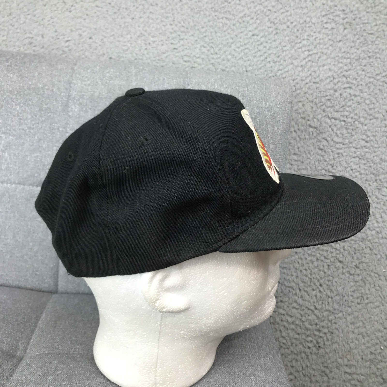 Bee Patch Hat Cap Snap Back Black Green Graphic I… - image 9