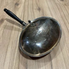 Vintage 1883 FB Rogers Silver Co. Silver On Copper Silent Butler Crumb Catcher