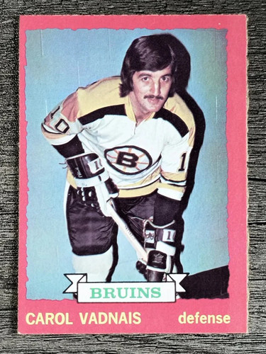 Carol Vadnais #58 1973 O-Pee-Chee card