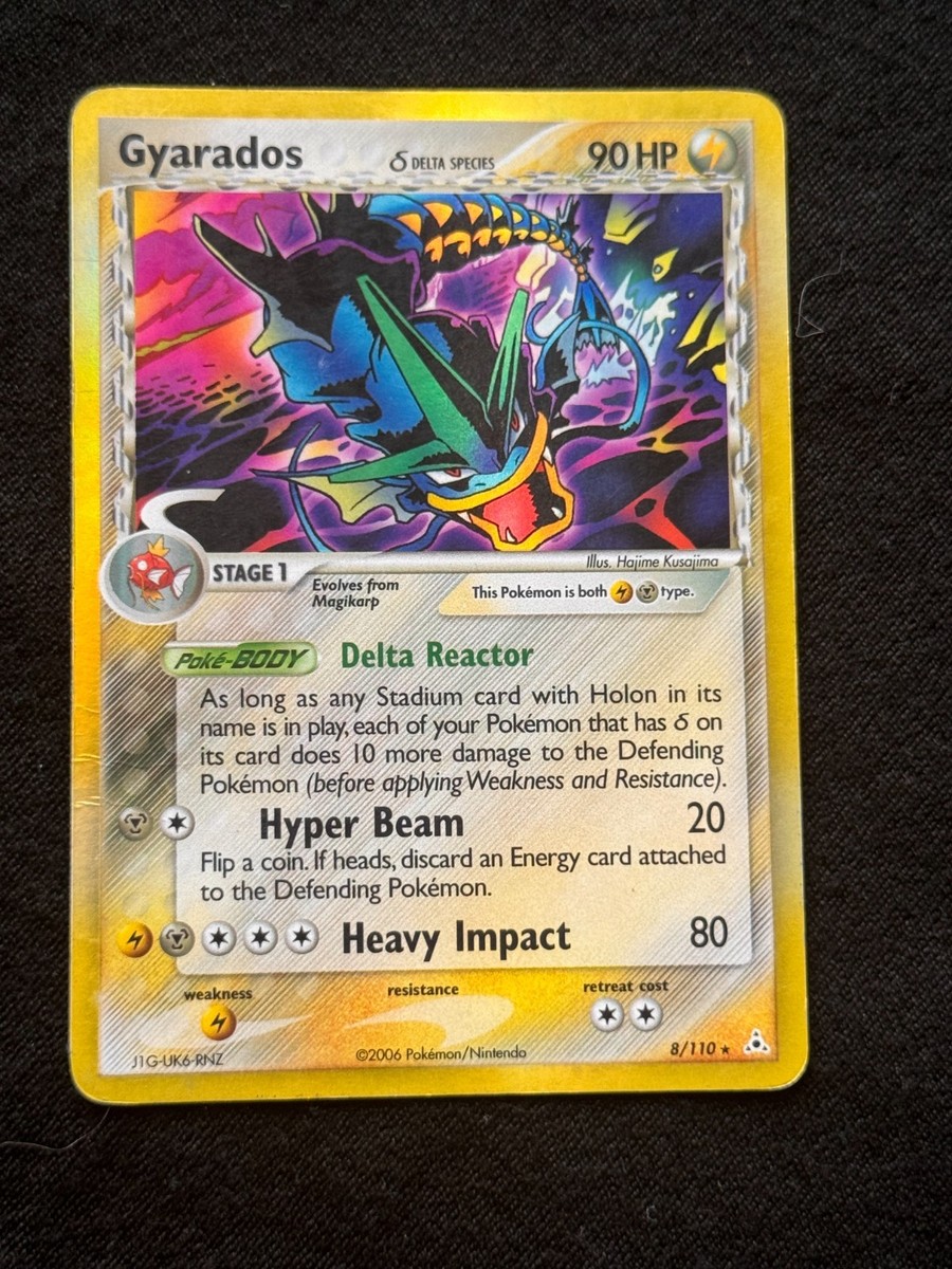 Gyarados (Delta Species) 8/110 Holon Phantoms Reverse Holo