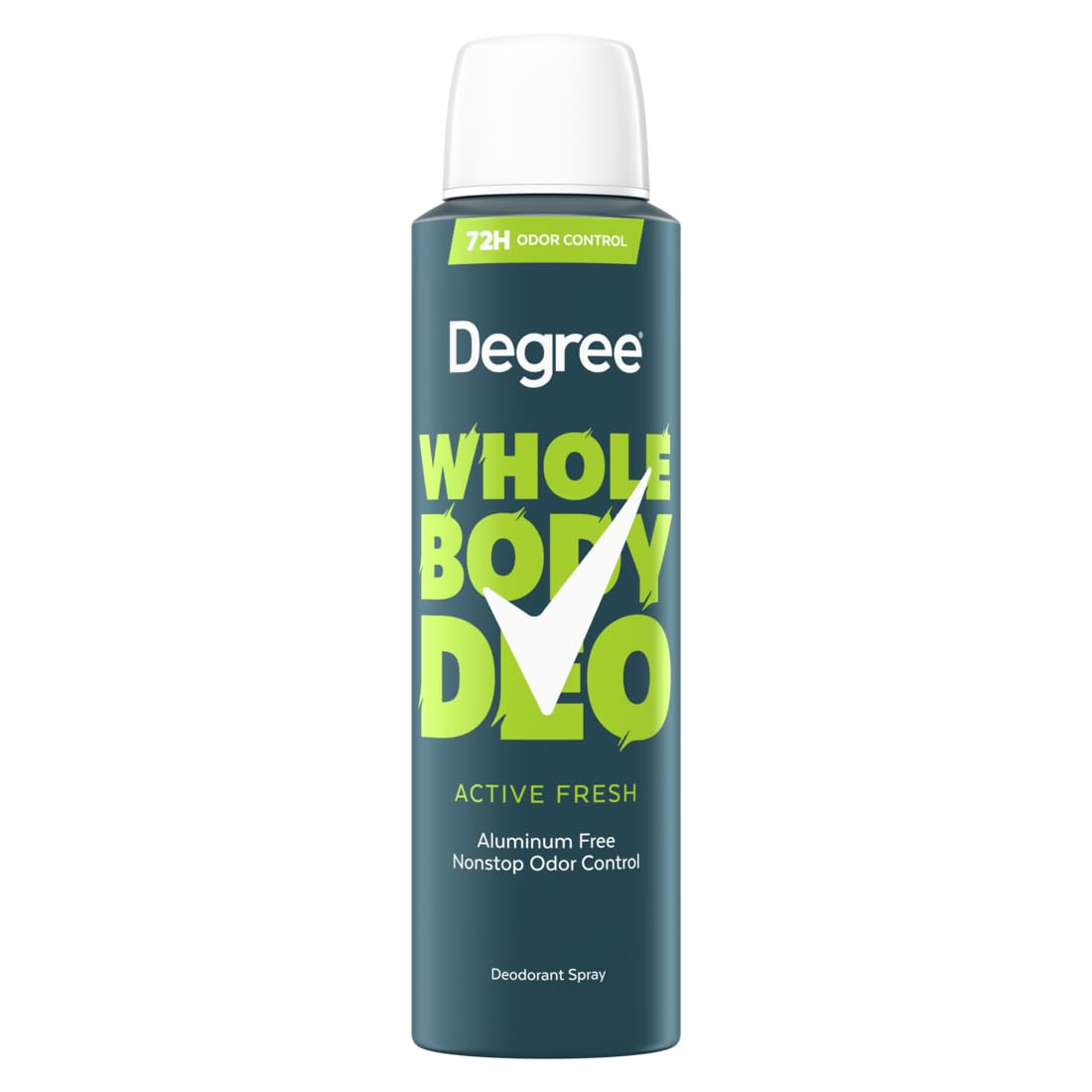 For Men, Active Fresh Scent, Aluminum Free 72h Od