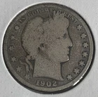 United States 1902 O Barber Half Dollar
