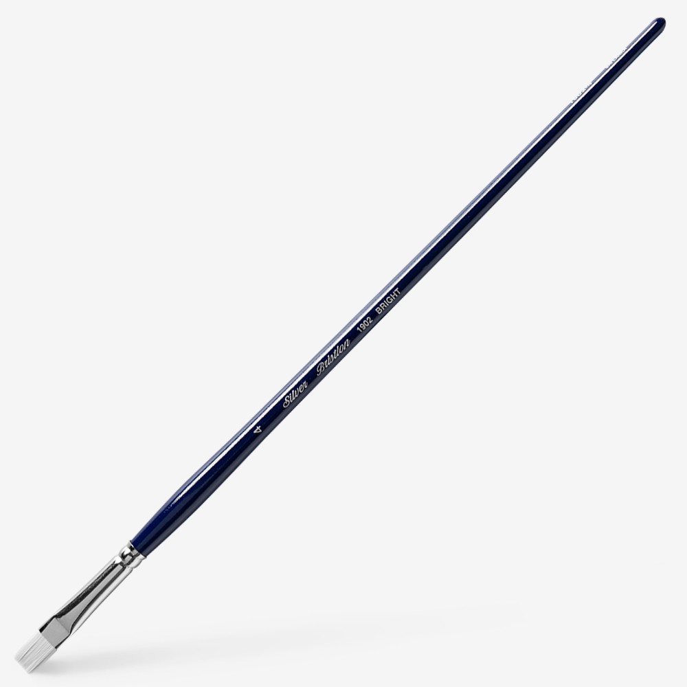 Silver Brush : Bristlon Synthetic Brush : Series 1902 : Bright : Size 4