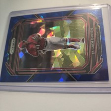 2023 Panini Prizm - Elijah Green #49 Blue Ice Prizm (RC)