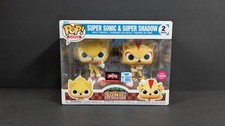 Funko Pop! Super Sonic & Super Shadow (2- Pack) Target Exclusive LE 2026 Flocked