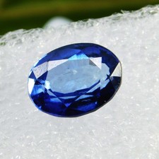 NATURAL Ceylon Royal Blue Sapphire 5.50 Ct CERTIFIED Loose Oval Cut Gemstone