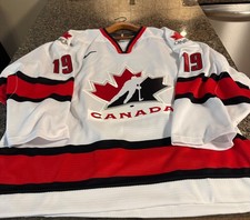Yzerman Team Canada Hockey Jersey Vintage Winter Olympics