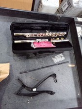 disposal 16 key Flute Closed Hole C flute Nickel Silver with Gloves Cleaning