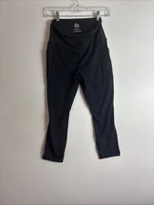 RBX Womens Black Activewear Pants Size S/P Yoga Pants