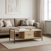 Couchtisch Sonoma-Eiche 99,5 X 49 X 41 Cm Holzwerkstoff