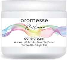 Promesse  Acne Cream - 60ml ? For Blackhead, Pimple, Back Acne Scar ORGANIC UK