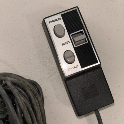 KODAK Wired Remote Control Ektagraphic Projector EC-3 w/Focus Control - Vintage