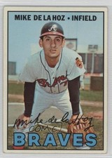 1967 Topps Mike de la Hoz #372 0a3