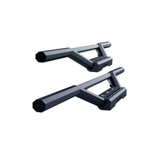 Drop Steps Running Boards Fit For Wrangler, 2-Door, Black