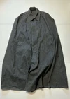 Vintage WWII Era Military Army Cold Weather Button Cape Uniform Long Cloak