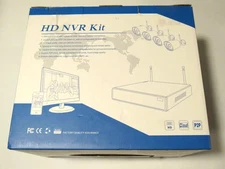 HD NVR KIT  4 CAMERA WIFI CAPABLE NEW / Open Box
