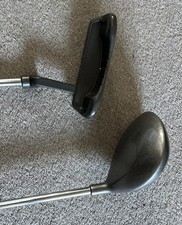 Putter And 3 Iron Club