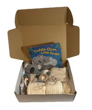 Koala Baby Boy Shower Gift Cuddles Little Koala Book, Lovey, Bodysuit, Blanket