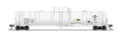 Coche cisterna Broadway Limited 3827 N UTLX criogénico blanco (juego de 2) | Zustand: New