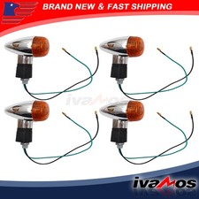 4X Motorcycle LED Turn Signal Flashing Indicator for Honda Suzuki Yamaha✅