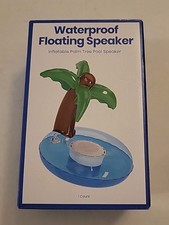 Inflatable Palm Tree Waterproof Floating Bluetooth Speaker Brand New