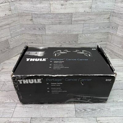 Thule Portage 819 Canoe Carrier Roof Rack Mount Kit Open Box