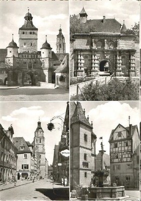 Weissenburg Bayern Weissenburg Bayern Ellinger Tor x 1964