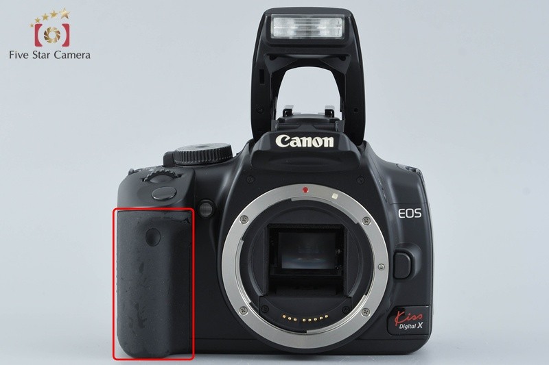 Canon EOS kiss Digital X Black 10.1 MP Digital SLR Camera 18-55 55