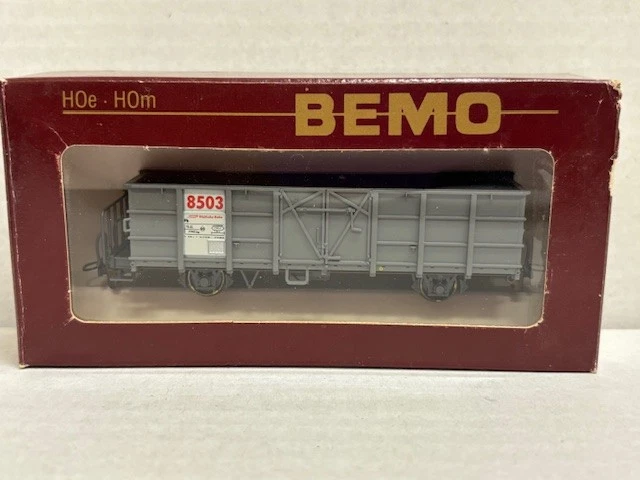 BEMO H0m Fd 8508 Hochbordwagen RhB grau 2255 138