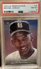 Michael Jordan 1995 Upper Deck Minor League #45 Top Prospect PSA 8