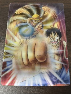 Dragon Ball One Piece Collaboration Card Son Goku Luffy 40Th