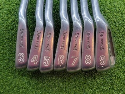 Spalding XL4 Iron Set 3-9 RH STIFF Medium Steel Shaft Original