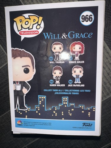 Funko Pop! Will Truman #966 Television Collectible Figure Will & Grace - Picture 4 of 7