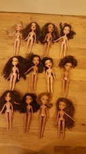 BRATZ DOLLS JOB LOT BUNDLE X12 NUDE