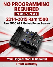 Repair Service 2016 RAM 1500 ABS EBCM Anti-Lock Brake Control Module 68193650AD