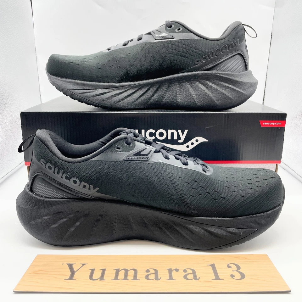 Saucony Triumph 22 Running Triple Negro S20964-201 Hombres Talla - Imagen 3 de 4